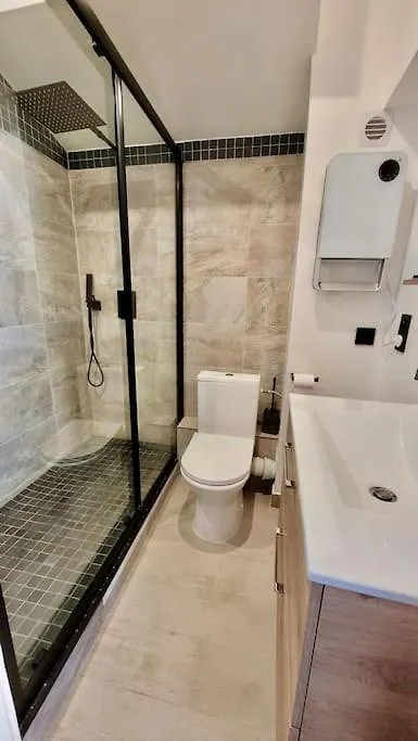 Grand T5 Avec Patio Et Sauna A 5Mn A Pied De La Plage Des Catalans مارسيليا شقة